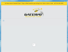 Tablet Screenshot of gatewayhelicoptertours.com